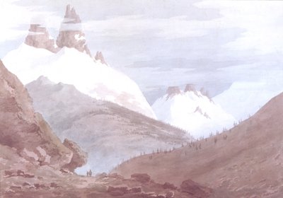 Chamonix e Martigny da John Robert Cozens